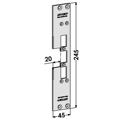 Billig STEP ST6559 Stolpe